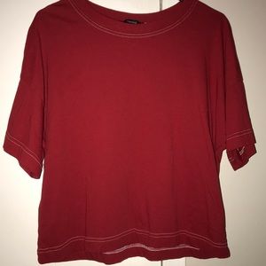 Forever 21 Cropped T Shirt